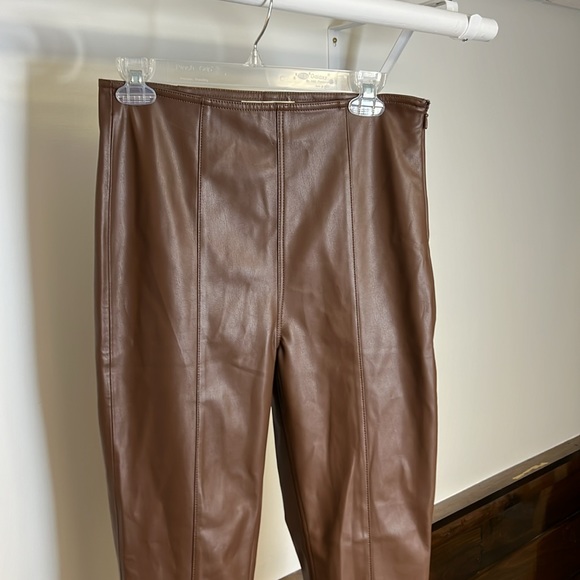 We The Free Brown Faux Leather Pants- 29 - Picture 4 of 6